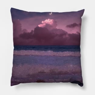 Lofi Beach Pillow