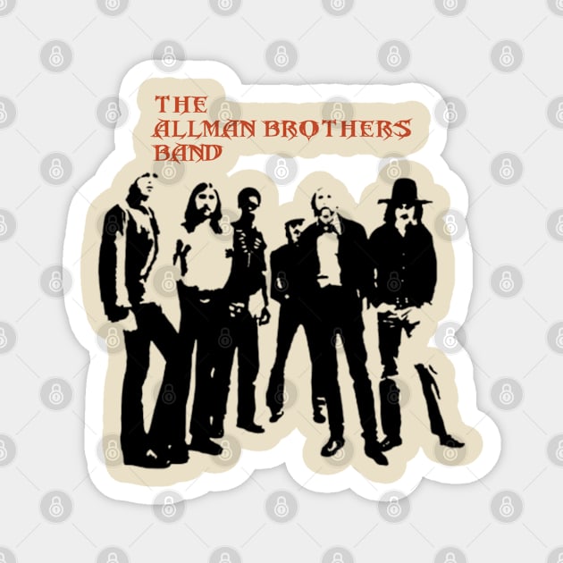 The Allman Brothers Magnet by NonaNgegas