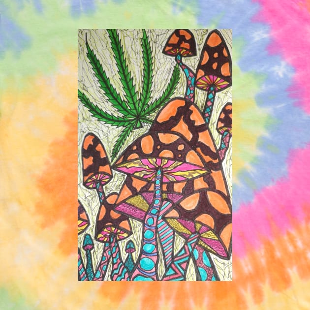 Party time like a hippy in the forest by JJs art 