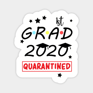 1st Grade Quarantine Graduation 2020 Magnet