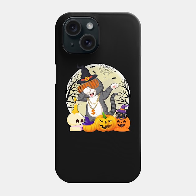 halloween cat Phone Case by Kingostore