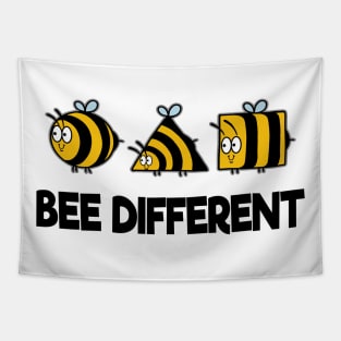 Bee Different Bees Beekeeper Cute Honey Individual Tapestry