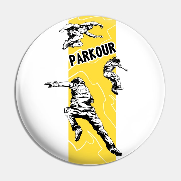 Parkour Pin by vanpaul54