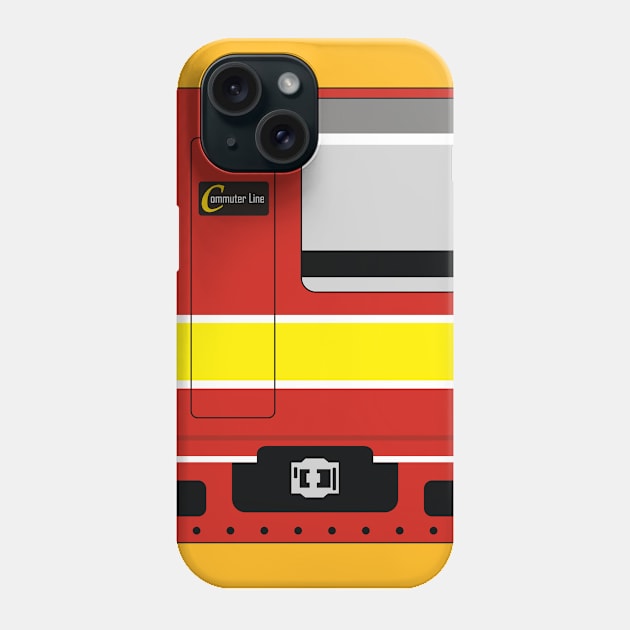 TM 6000 Series Jabodetabek Commuter Line Version Phone Case by Indotees