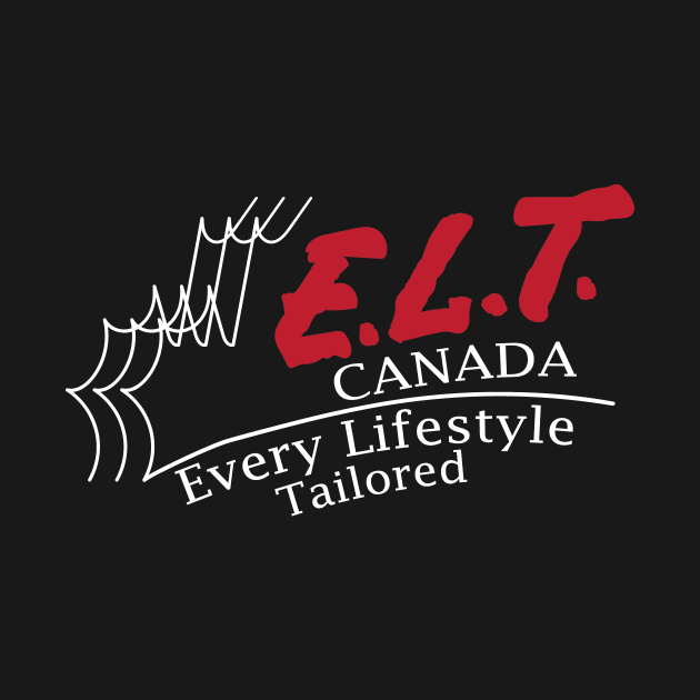 ELT Canada. White by ELTClothing