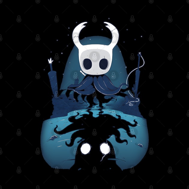 Hollow Knight Reflection by GraphicTeeShop