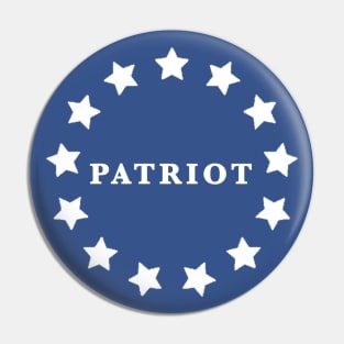 Patriot v. 3 (white font) Pin