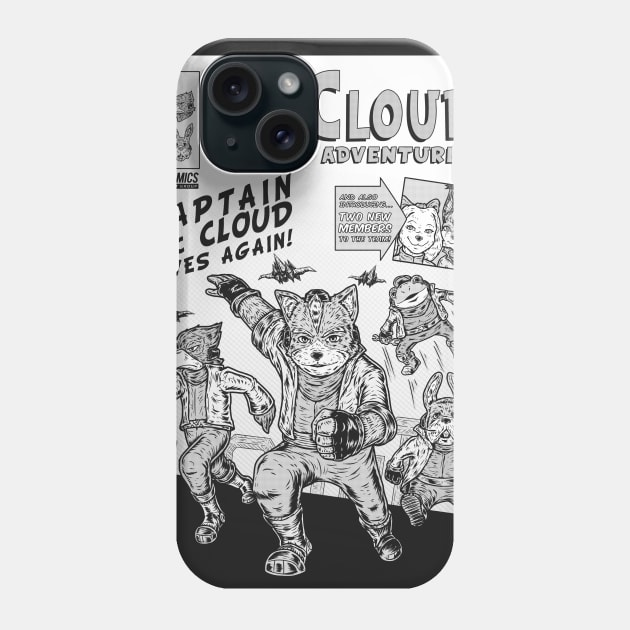 McCloud Adventures - Dark garments Phone Case by Firebrander