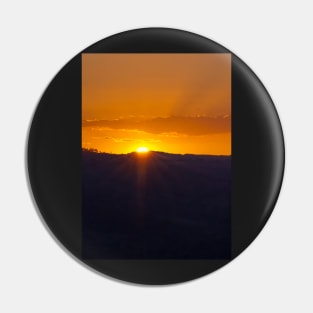 Sunset - Orange glow Pin