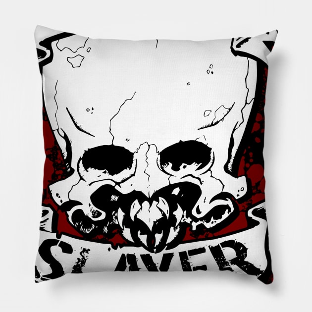 MIND SLAYER Pillow by RoodCraft