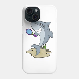 Shark Tennis player Tennis Phone Case