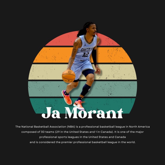 Ja Morant Vintage V1 by Gojes Art