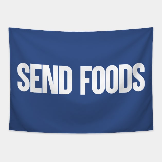 Send Foods Tapestry by artsylab