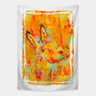 donkey painting Tapestry