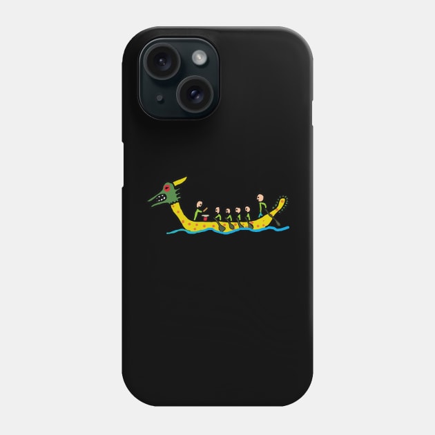 Dragon Boat Racing Phone Case by Mark Ewbie