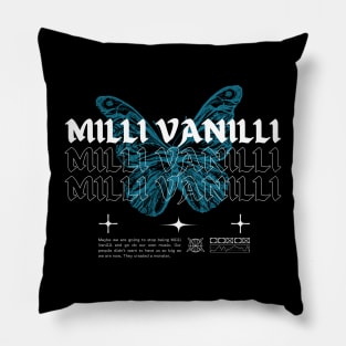 Milli Vanilli // Butterfly Pillow