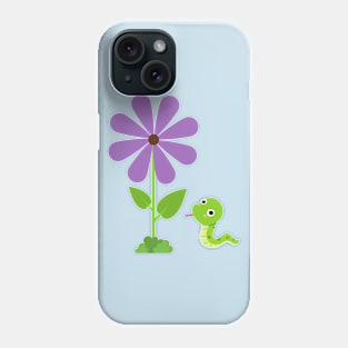 Snake and Flower Phone Case