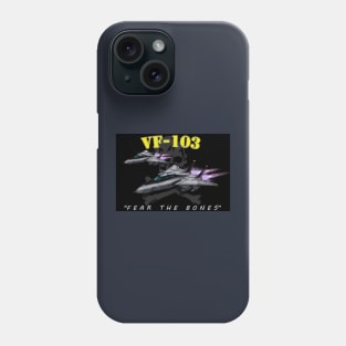 VF-103 Squadron Tee Phone Case