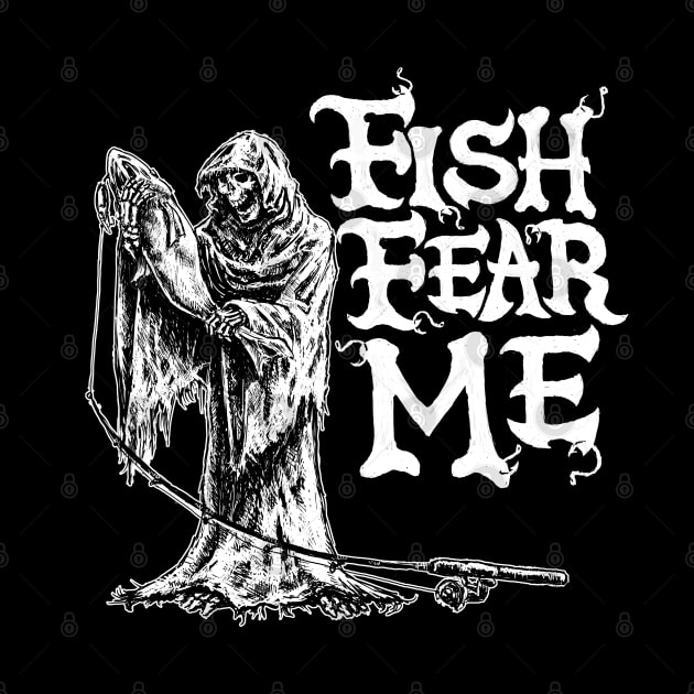 Fish Fear Me Grim Reaper by Shawnsonart