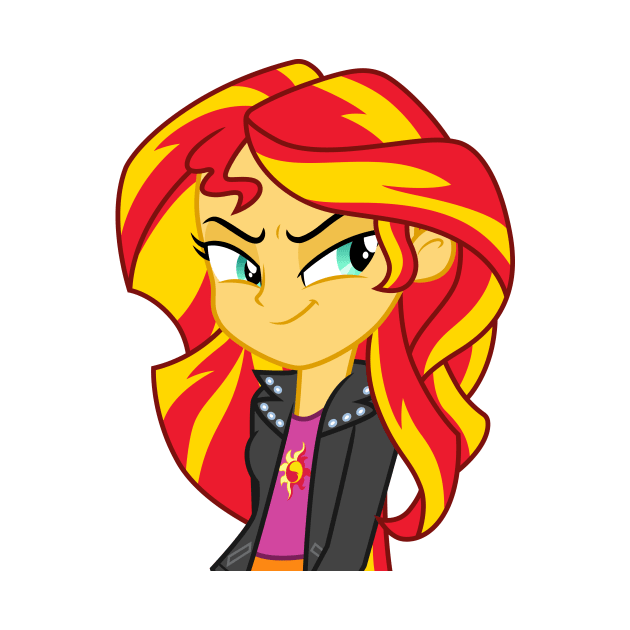 mischievous Sunset Shimmer by CloudyGlow