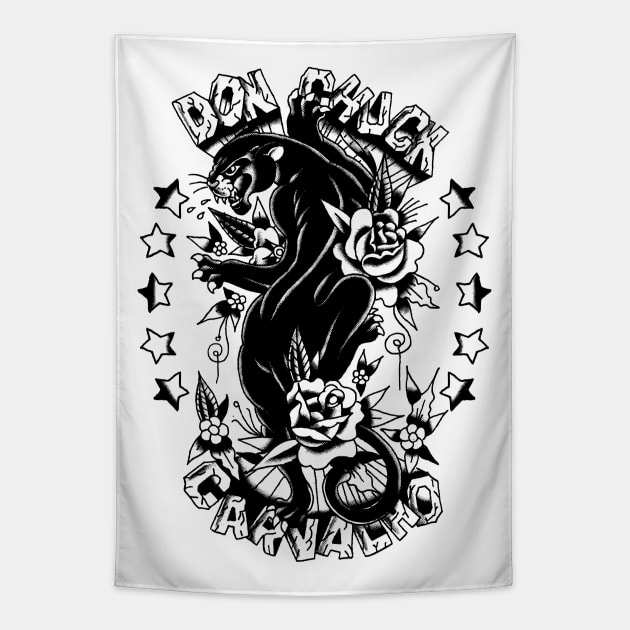 Panther Tapestry by Don Chuck Carvalho
