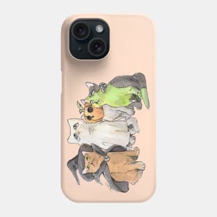 Halloween kitties Phone Case