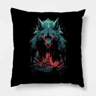 Mystic Werewolf Pillow