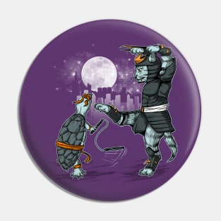 Claws vs Nunchucks Pin