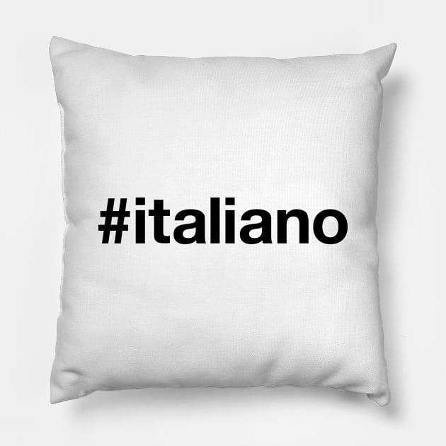 ITALIANO Pillow by eyesblau