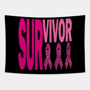 Survivor Ribbon Tapestry