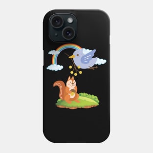 Bird and Squirrel Phone Case