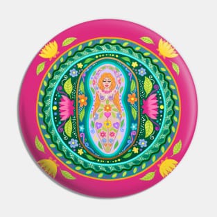 Spring Goddess Bridget Pin