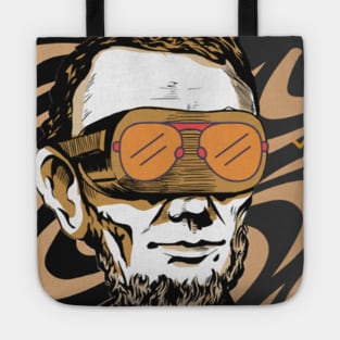 look at me design  face & glasses Tote