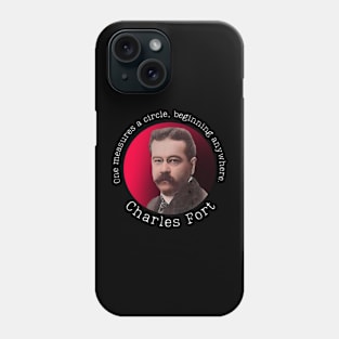Charles Fort, Father of Paranormal Studies Phone Case