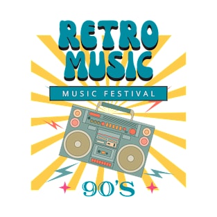 Retro Music T-Shirt