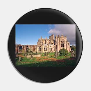 Melrose Abbey , the Borders, Scotland Pin