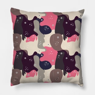 Animal camouflage pink Pillow