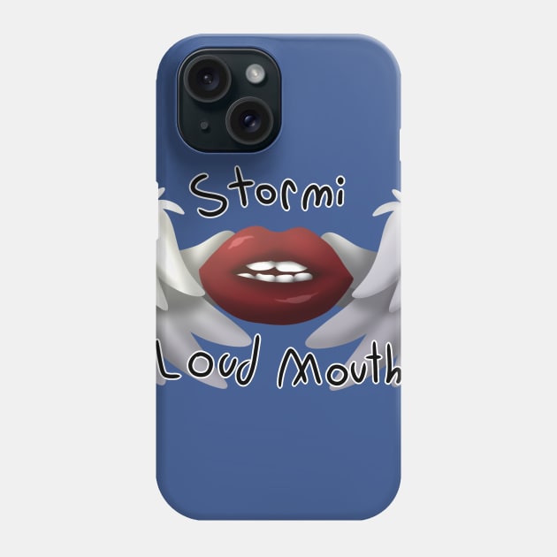 Loud Mouth Merch #1 Phone Case by StormiMakesMerch