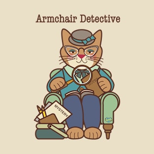 Armchair Detective Woman T-Shirt