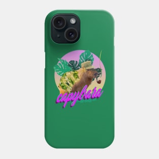 Green Capybara Phone Case