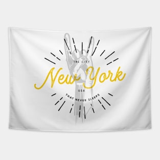 The City New York that never sleeps Tapestry