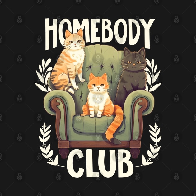 HOMEBODY CLUB CATS by rraynerr