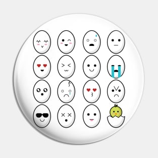 Eggmoji Pin