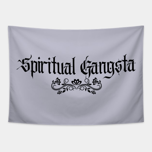 Spiritual Gangsta - Smokey Grey Tapestry by Hypnotic Highs