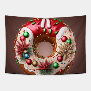 Jummy christmas donuts Tapestry