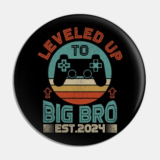 Promoted To Big Bro 2024 Leveled Up To Big Brother Est 2024 Pin