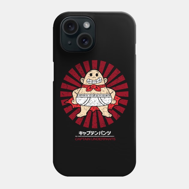 Captain Underpants Retro Vintage Phone Case by liora natalia