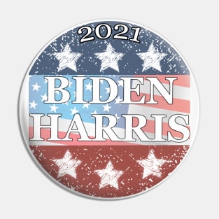 Biden Harris 2020 - 2021 Vintage Distressed - New Year Pin