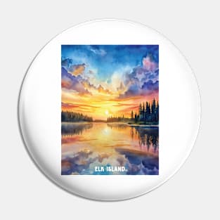 Elk Island National Park Pin