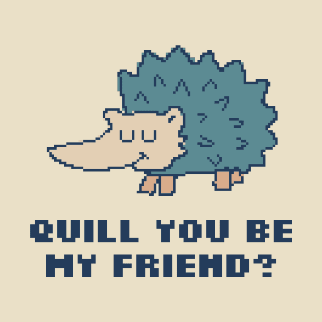 Quill You be My Friend? by pxlboy